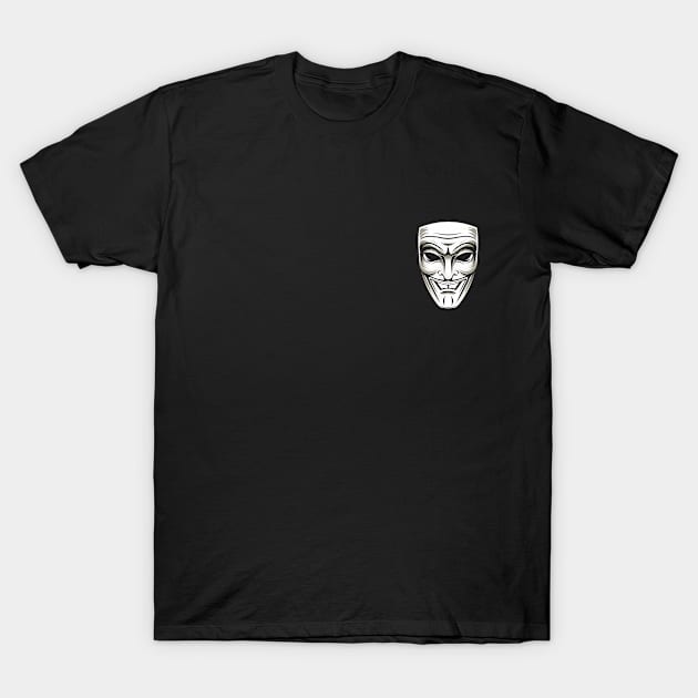 Anonymous Pocket T-Shirt by Teeium